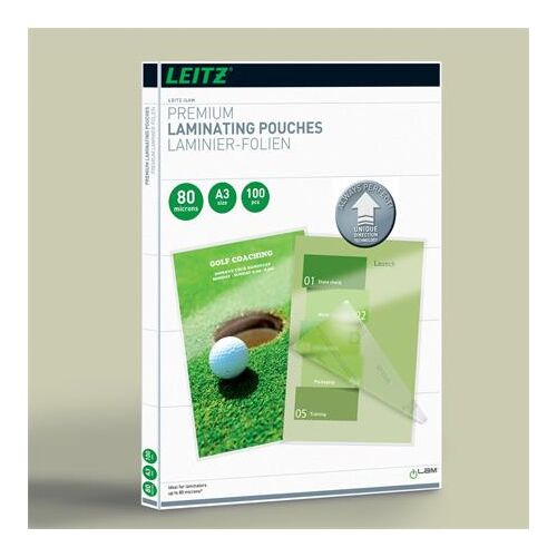 LEITZ iLam Lamináló Fólia - A3, 80 mikron, Fényes 139205308