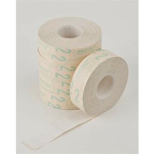 METO Árazógépszalag - 19x16 mm, fehér, kétsoros 139205311 - Árazószalag