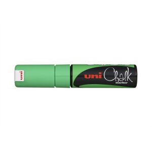 UNI PWE-8K Kréta Marker - 8 mm, Fluoreszkáló Zöld 139205898 - Marker
