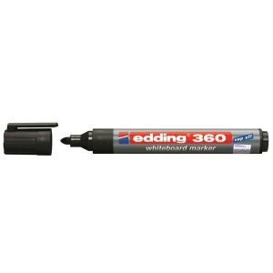 Edding 360 Fekete Tábla- és Flipchart Marker - 1,5-3 mm 139205974 - Tábla- & Flipchart marker