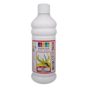 Südor Fehér Tempera Festék - 500ml - Vízbázisú, Keverhető Színek 139206062 - Tempera
