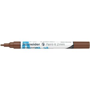Schneider Paint-It 310 Barna Dekor Marker - 2mm Akril 139206195 - Írószer
