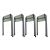 Set of 4 GardenLine folding camping stools