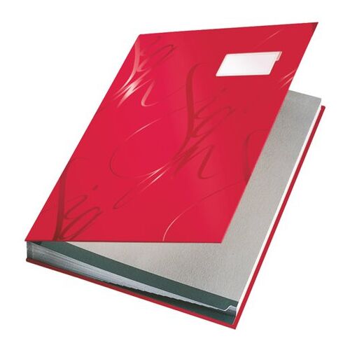Leitz Design Aláírókönyv - A4, 18 részes, Piros 139204372