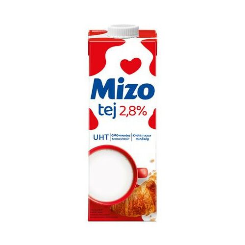 MIZO Tartós Tej 2,8% - 1 liter, Visszazárható 139210351