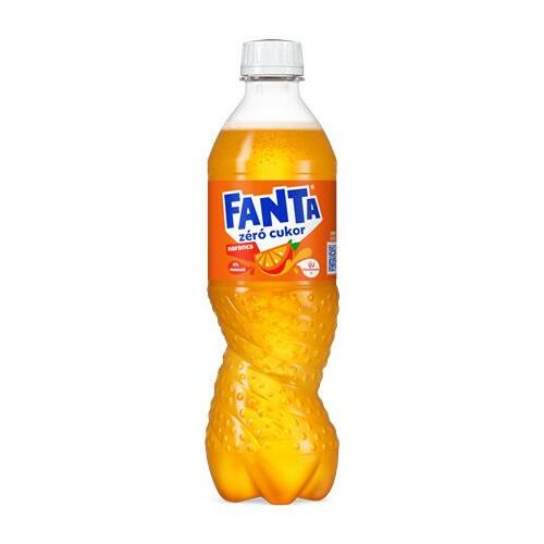 Fanta Zero Narancs - Szénsavas Üdítőital 0,5l 139212037