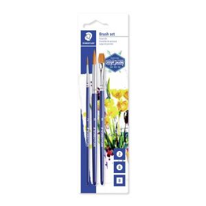 STAEDTLER 989 Ecsetkészlet - 3 darabos, Sokoldalú 139209215 - Iskolai ecset