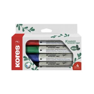 KORES ECO K-Marker XW2 Tábla Marker Készlet - 4 szín 139203949 - Tábla- & Flipchart marker