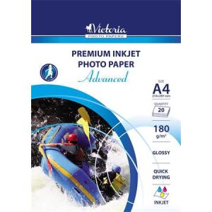 VICTORIA PAPER Advanced Fényes Fotópapír - A4, 180g 139212730 - Irodai papíráru
