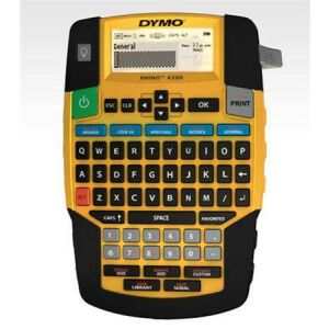 DYMO Rhino 4200 Elektromos Feliratozógép Készlet - Táskával 139200244 - Irodatechnika