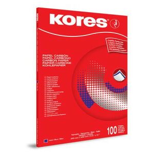KORES Kék Indigópapír - A4, 100 lapos, Kézi Használatra 139200368 - Indigó
