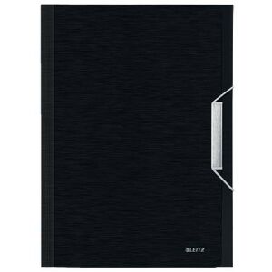 LEITZ Style A4 Harmonikamappa - 6 rekeszes, szaténfekete 139213001 - Harmonika mappa