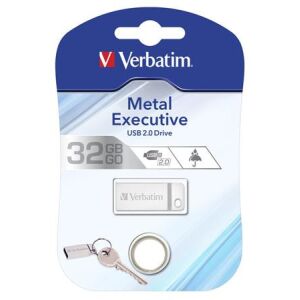 Verbatim Executive Metal Pendrive - 32GB, USB 2.0, Ezüst 139213024 - Pendrive