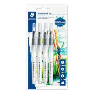 STAEDTLER vízzel tölthető ecsetkészlet - 4 különböző méret 139200882 - Iskolai ecset