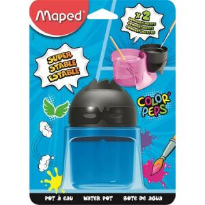 MAPED Color'Peps Borulásmentes Ecsettál - 2 rekeszes 139213786 - Ecsettál