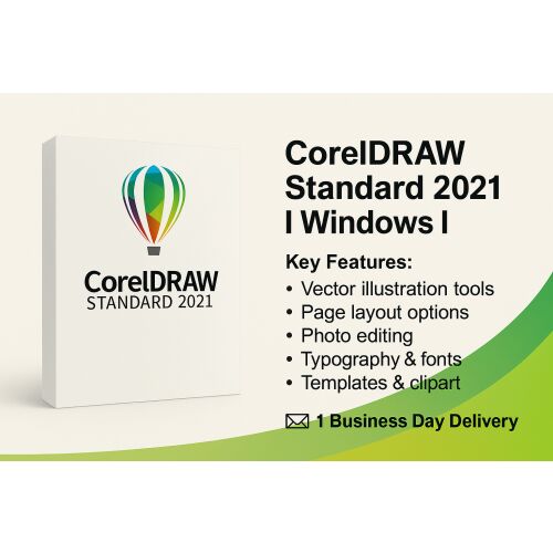 CorelDRAW Standard 2021 I Windows I 