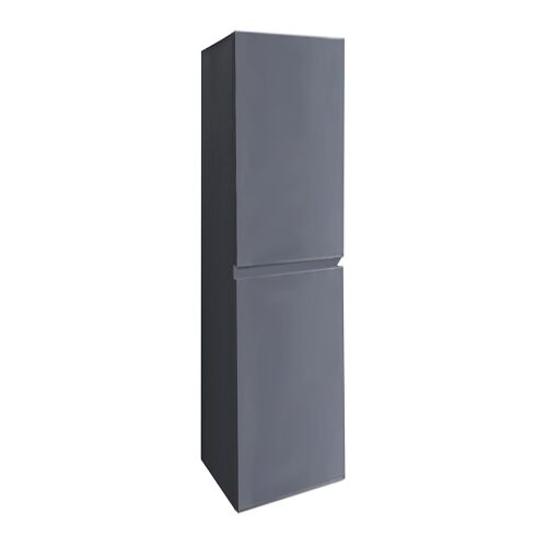 Leziter Cube антрацитно сив стенен страничен шкаф