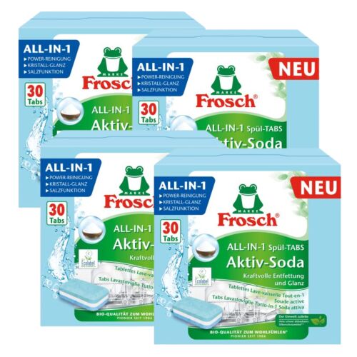 Frosch All-in-1 Aktív Szóda tablete za perilicu posuđa, pakiranje od 4 komada