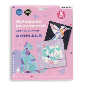 Starpak Állatos Matricás Kreatív Készlet - Számfestő gyerekeknek 139217225 - Starpak