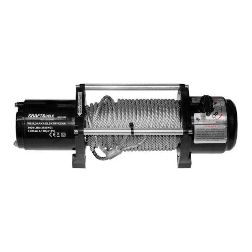 Kraft&Dele KD1563 Elektromos Csörlő - 8000LBS, 12V