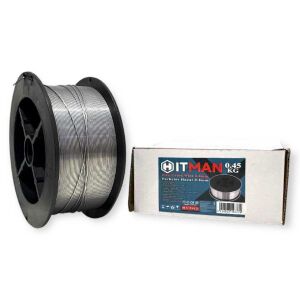 Hitman HA-9010 Porbeles Hegesztőhuzal - 0,8mm, 0,45kg, Védőgáz Nélküli 139218632 - HITMAN
