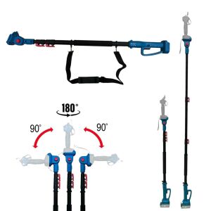 Boxer Teleszkópos Hosszabbító Kar - 110-200cm, 3 pólusú akkus gépekhez 139218643 - Ágvágó kiegészítő