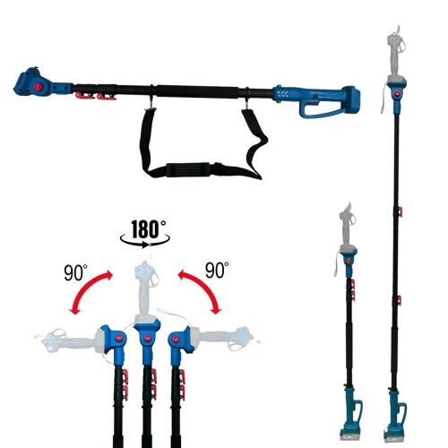 Boxer Teleszkópos Hosszabbító Kar - 110-200cm, 3 pólusú akkus gépekhez 139218643