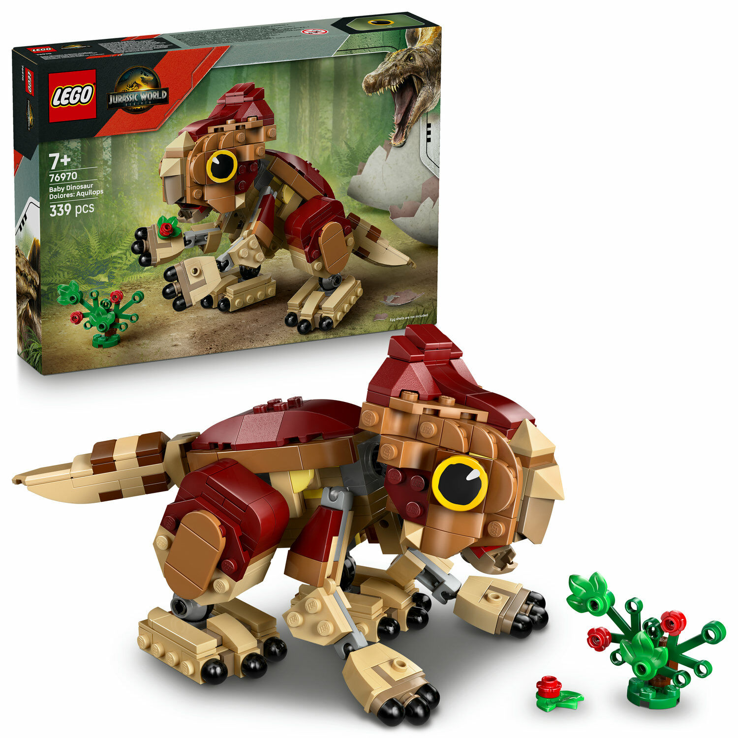 E-shop LEGO® Jurassic World Dinosaurie mláďa Dolores: Aquilops 76970