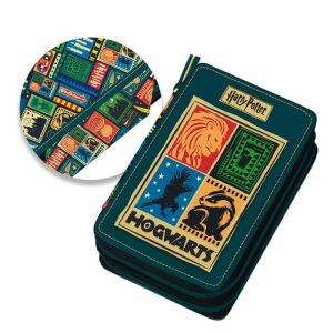 Harry Potter Hogwarts Häuser Federmäppchen 139218912 - Federmappen