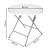 Gf0111 Foldable catering table 80 x 74,5 cm 140236523