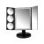 LED Sminktükör 3x/5x/10x Nagyítással - Érintőkapcsolós, USB/Elem 139224762