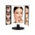 LED Sminktükör 3x/5x/10x Nagyítással - Érintőkapcsolós, USB/Elem 139224762
