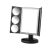 LED Sminktükör 3x/5x/10x Nagyítással - Érintőkapcsolós, USB/Elem 139224762