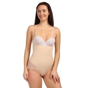 Julimex Alakformáló Body - Bézs, XXL - Mell Alatti Kialakítás