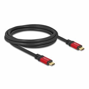 Delock USB-C 5 Gbps kábel - 2m, 100W PD 3.0, E-Marker 139225529 - USB kábel