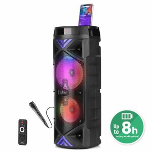 Media-Tech FUNBOX KEG PRO XXL Karaoke Bluetooth Hangszóró mikrofonnal 139225607 - Audio