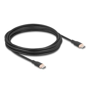 Delock USB-C Szilikon Kábel - 4m, 60W PD Töltés 139225842 - USB kábel