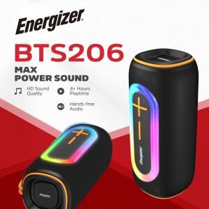 Energizer BTS206 Bluetooth Hangszóró - 20W, Powerbank, IPX65 139226029 - Audio