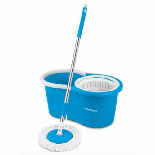 Esperanza Perfect Clean EHS005 forgófejes felmosó szett vödörrel, kék és fehér - Felmosó