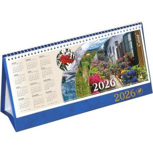 CSÍZIÓ Öko Kék Asztali Naptár - Heti Beosztással 139226652 - Naptár