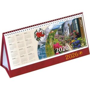 CSÍZIÓ Öko Asztali Naptár - Bordó, Heti Beosztás 139226729 - Naptár