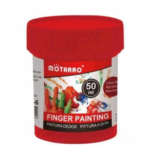 MÖTARRO Ujjfesték - Sötétpiros, 50 ml - Gyerekeknek 139227853