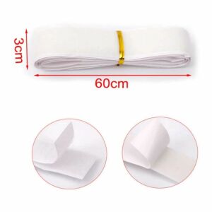 Öntapadós Tépőzár szalag - 60cm x 3cm, Fehér 139227888 - Tépőzár