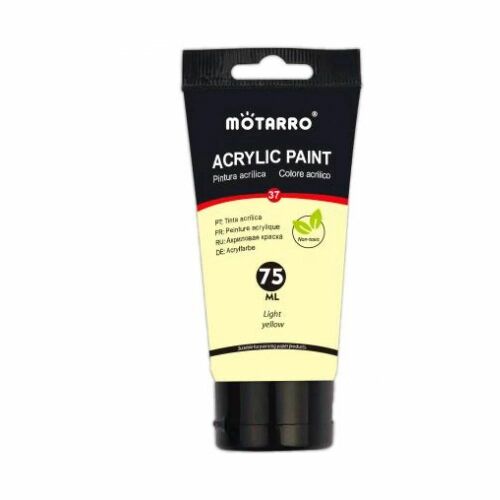 Motarro Világossárga Akrilfesték - 75ml 139228206