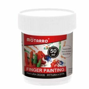 Mötarro Fehér Ujjfesték - 50 ml, Vízbázisú, Gyerekbarát 139228344 - Arcfesték