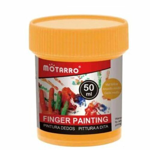 MÖTARRO Ujjfesték - Világos Narancs, 50ml - Gyerekeknek 139228349