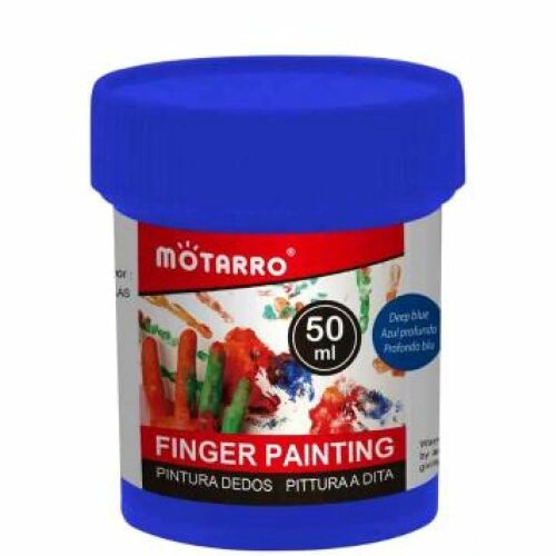 MÖTARRO Ujjfesték - Sötétkék, 50 ml