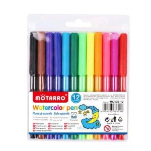 Mötarro Akvarell Filctoll Szett - 12 Szín, Vízbázisú 139228550 - Rajzeszköz