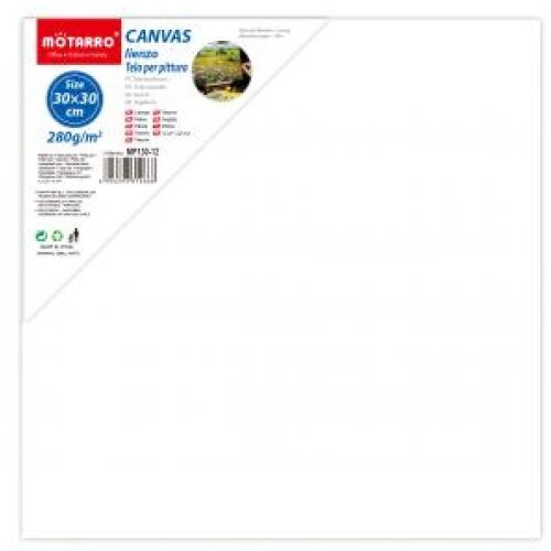 Prémium Pamut Festővászon - 30x30 cm, 280 g/m², Feszített Keret 139229494