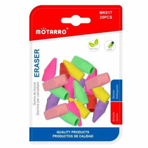 Motarro Színes Ceruzavég Radír Szett - 25 db 139229805